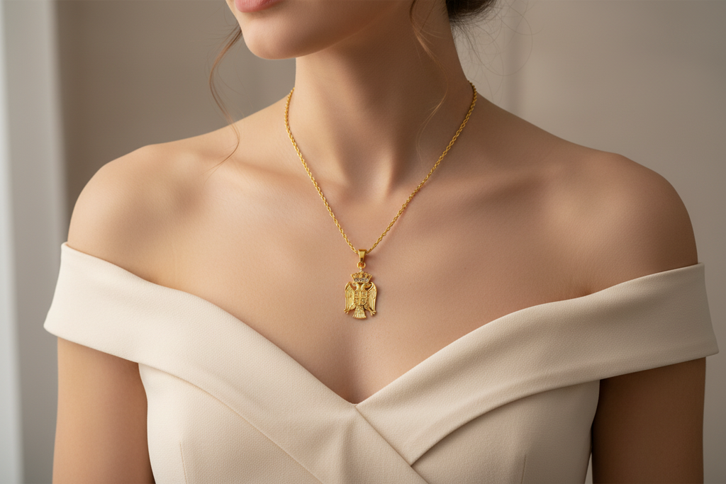 Serbien Halskette in Gold für Damen und Herren
